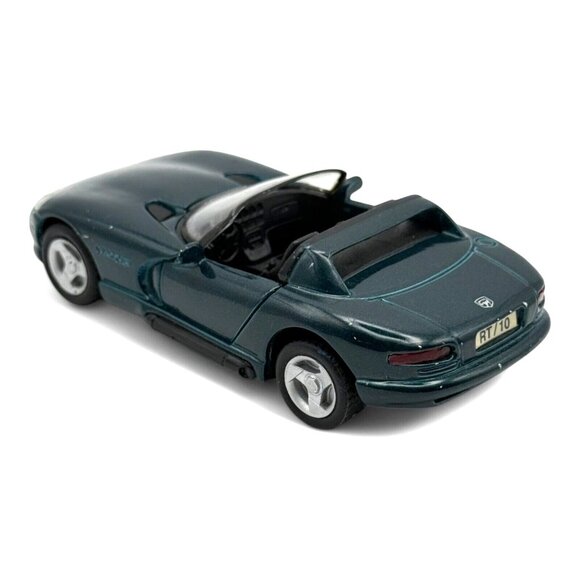 Dodge Viper RT/10 Die-Cast Model Car Dark Green 1:43 Scale Collectible Toy Car W - Picture 2 of 7